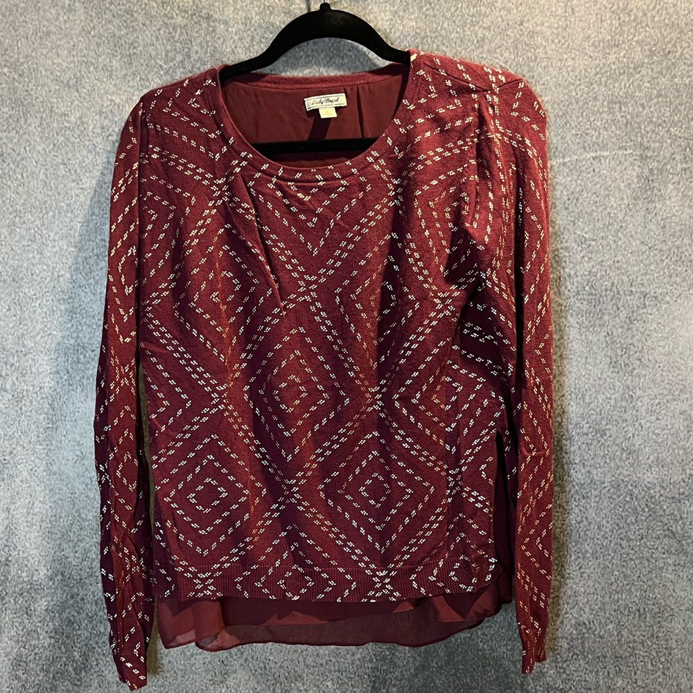 Lucky Brand Woman’s Sweater Sz S